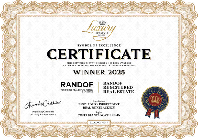 Imagen: Digital Certificate Randof Real Estate