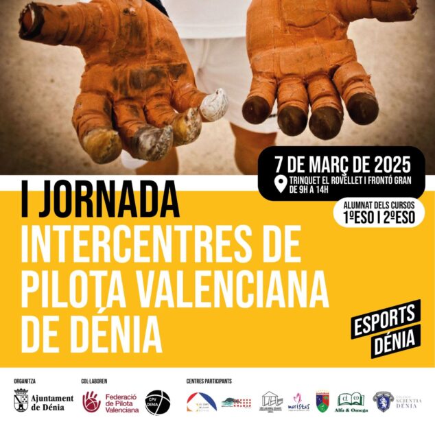 Imagen: Jornada intercentros de pilota valenciana