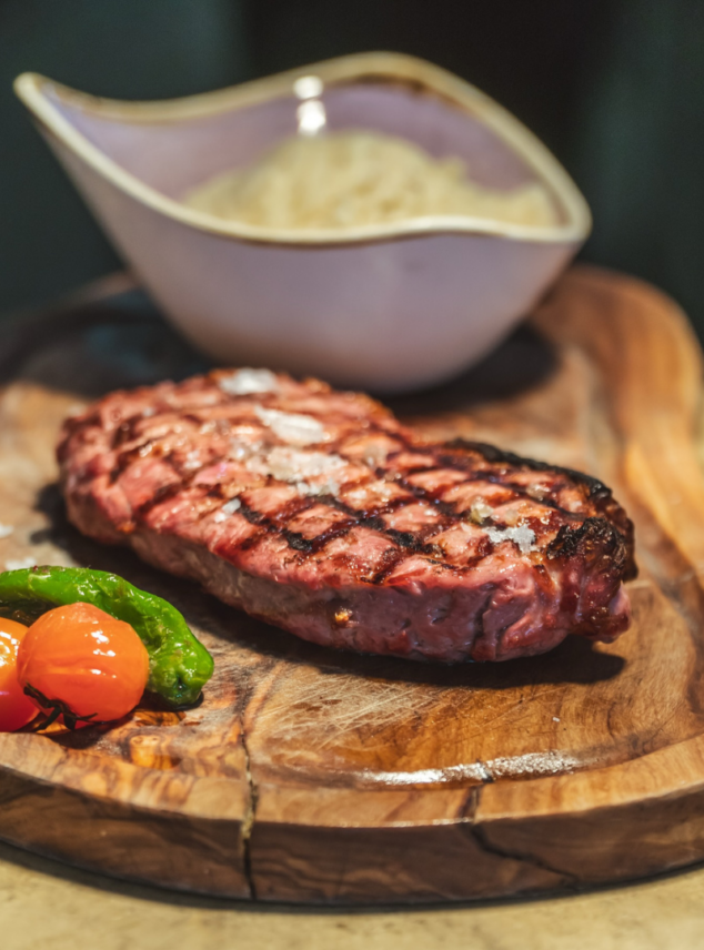 la carne es la estrella de este restaurante