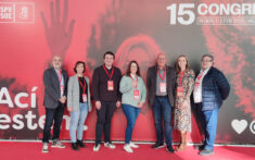 representantes socialistas de denia en el 15o congreso nacional del psoe