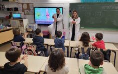 centros escolares con el programa del departamento de salud de la marina alta