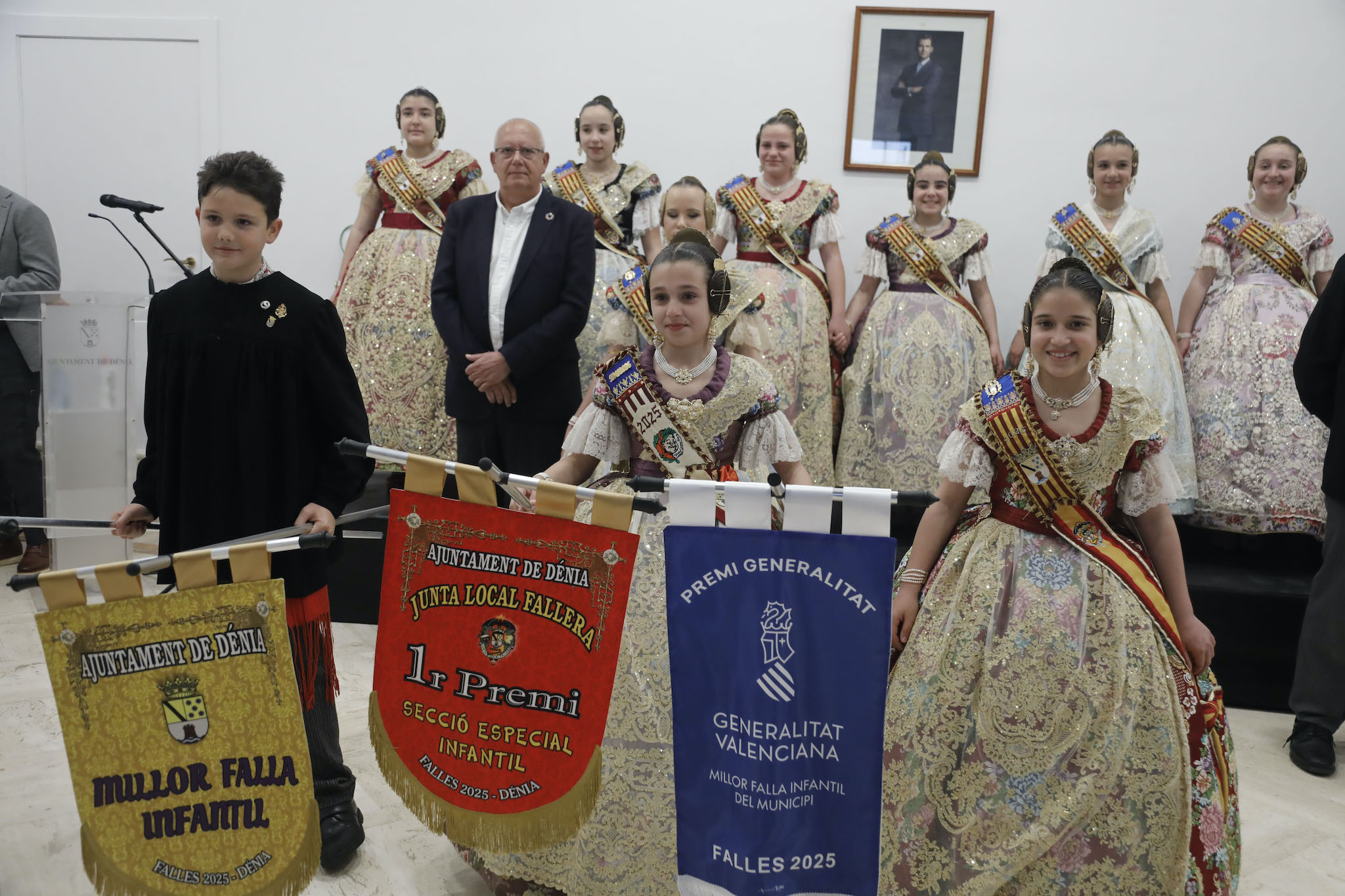 Entrega de premios infantiles de las Fallas de Dénia 2025 42