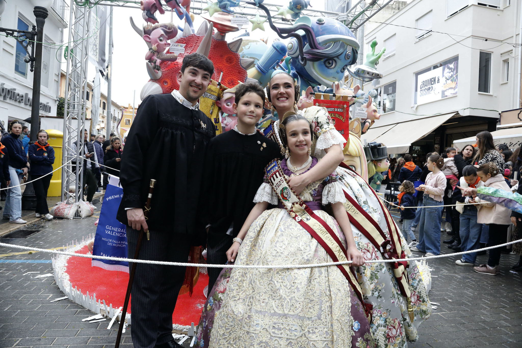 Entrega de premios infantiles de las Fallas de Dénia 2025 86