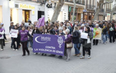 matria convoca la manifestacion por el dia de la mujer en denia