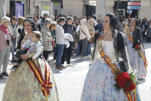 ofrenda de flores de las fallas de denia 2025 33