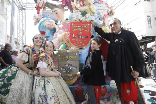 Imagen: Primer Premio de Infantiles de la Sección Especial de las Fallas de Dénia 2024