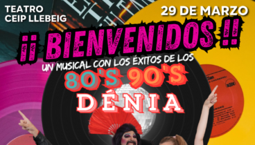 un viaje por los exitos de los 80s y 90s con el musical bienvenidos