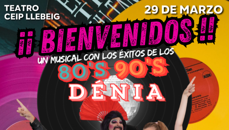 Un viaje por los éxitos de los 80's y 90's con el musical 'Bienvenidos'